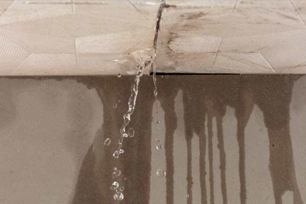 Professional Burst Pipe Cleanup technician working in Danvers, MA